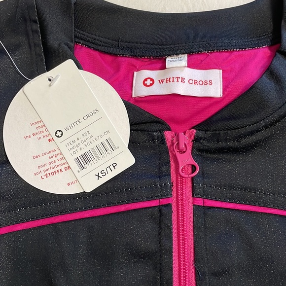 Ladies xsmall white cross jacket. - Picture 2 of 2